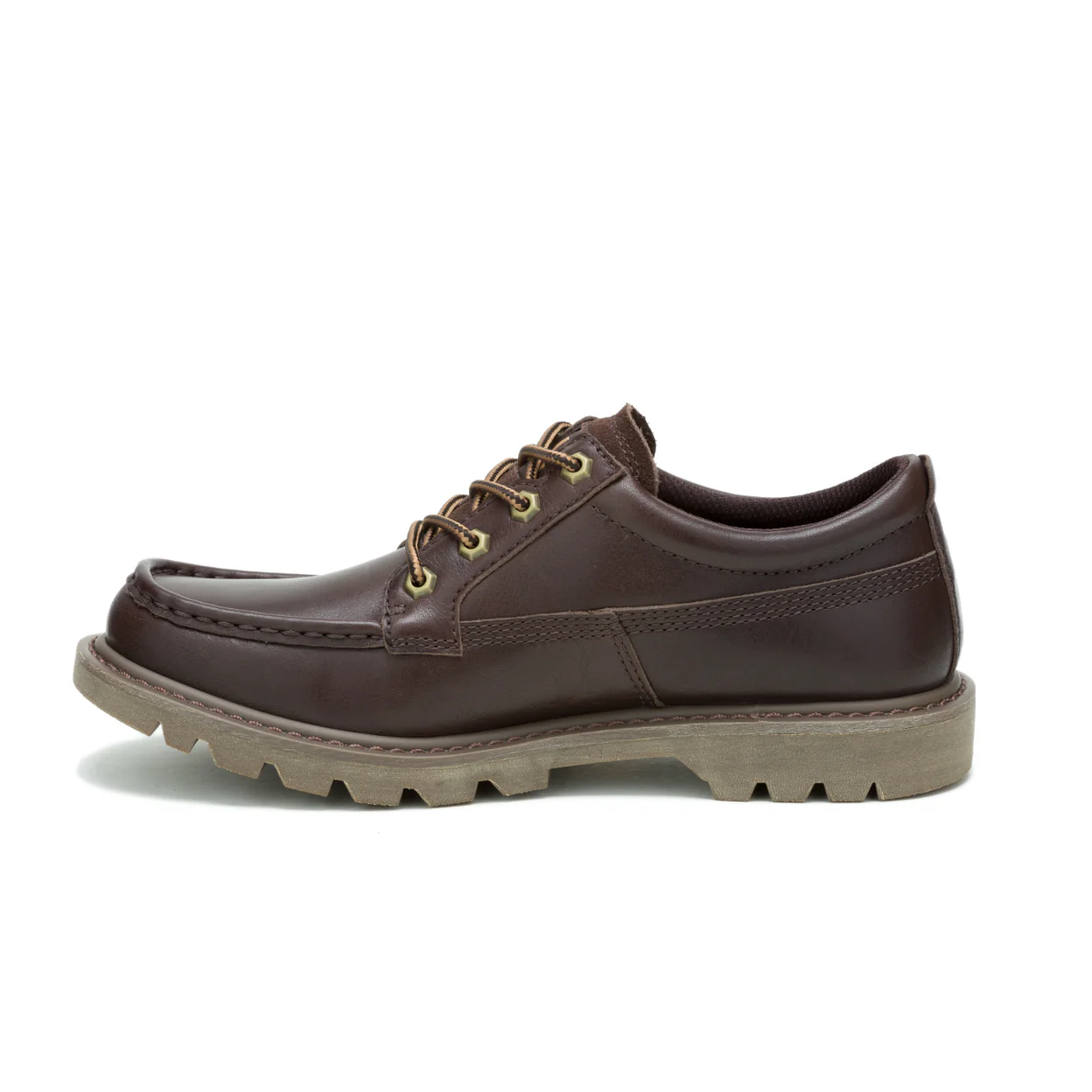 Colorado Moc Toe Low P726070 Mens Dark Brown Shoes - Image 4