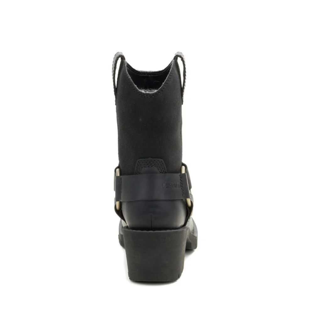 Rewrite  Harness   P312373 Womens Black Leather Boots - Image 5